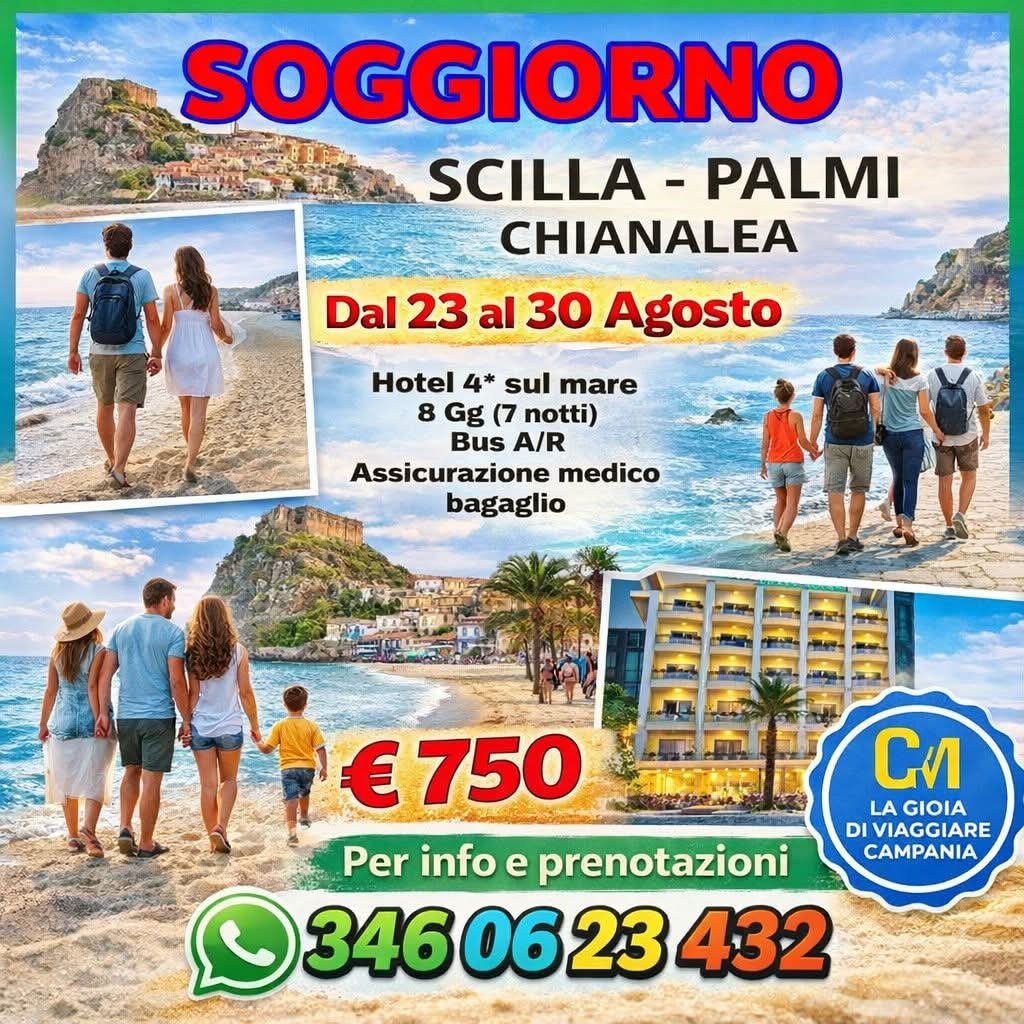 Scilla - Palmi - Chianalea Dal 23 Al 30 agosto fb img 1772644865957
