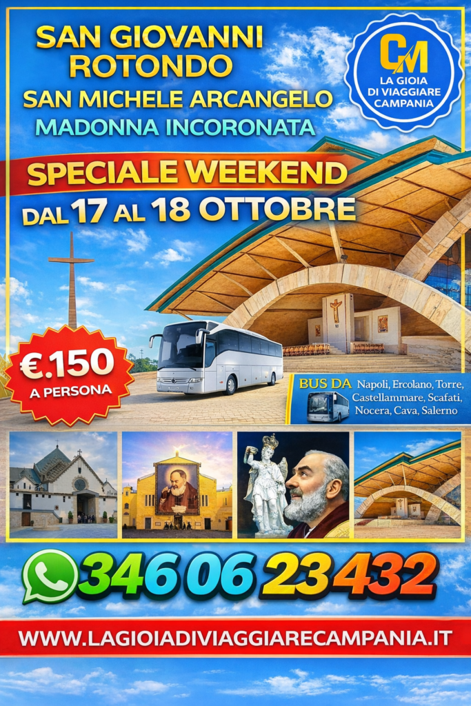 San GGiovanni Rotondo San Michele Arcangelo Madonna Incoronata dal 17 al 18 Ottobre file 00000000084c720a8162a90b80b7f5be