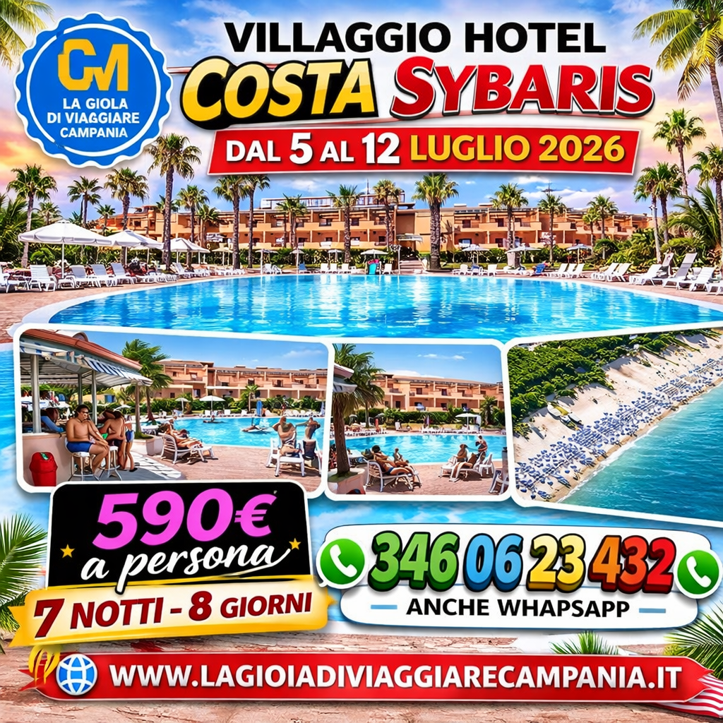 Villaggio Hotel Costa Sybaris dal 05 al 12 Luglio file 000000002aa0724684c24a0dd8194100
