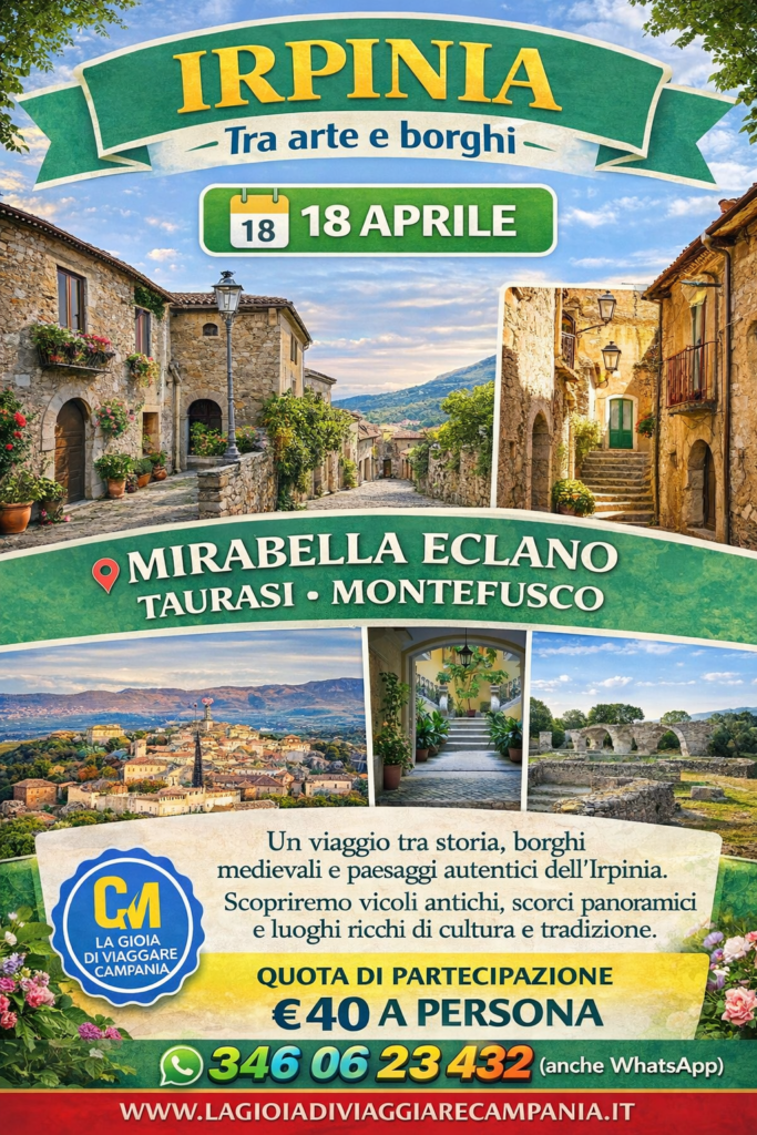 Gita in Irpinia Mirabella Eclano Taurasi e Montefusco Sabato 18 Aprile file 00000000673072468f5cce80188df463
