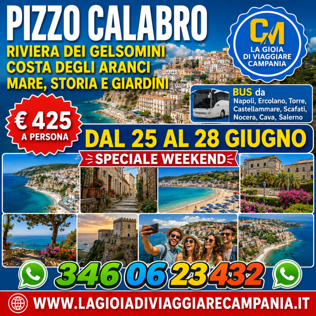Pizzo Calabro Riviera dei Gelsomini Costa degli Aranci dal 25 al 28 Giugno file 000000007d0472468840867a89414a24