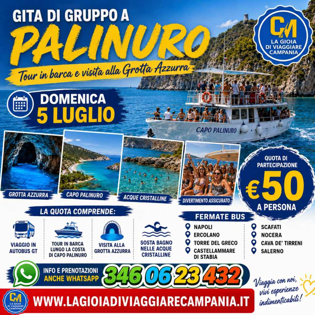 Gita a Palinuro Tour in barca più visita guidata alla grotta Azzurra 5 Luglio file 0000000012747246b581979d6148dba1